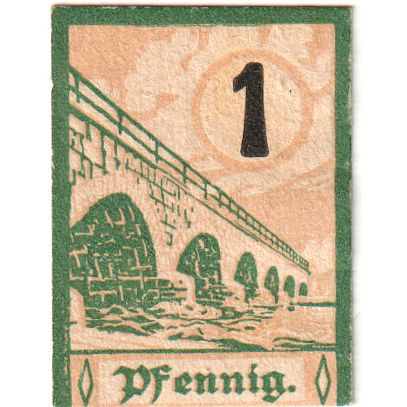 Germania, Salzburghofen, 1 Pfennig, SPL