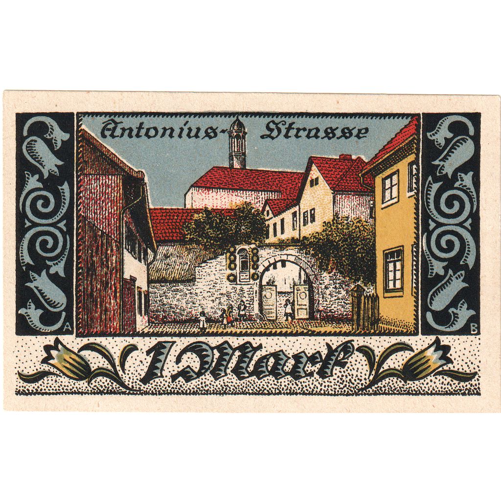 Germany, Brakel, 1 Mark, 1922-03-01, UNC(63)