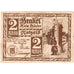 Allemagne, Brakel, 2 Mark, 1922-03-01, TTB+