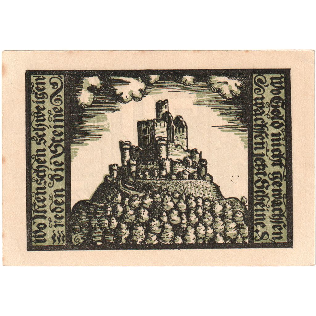 Germania, Schaltau, 50 Pfennig, 1921-10-31, SPL-