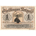 Germania, Stellingen, 1 Mark, 1920-10-01, SPL