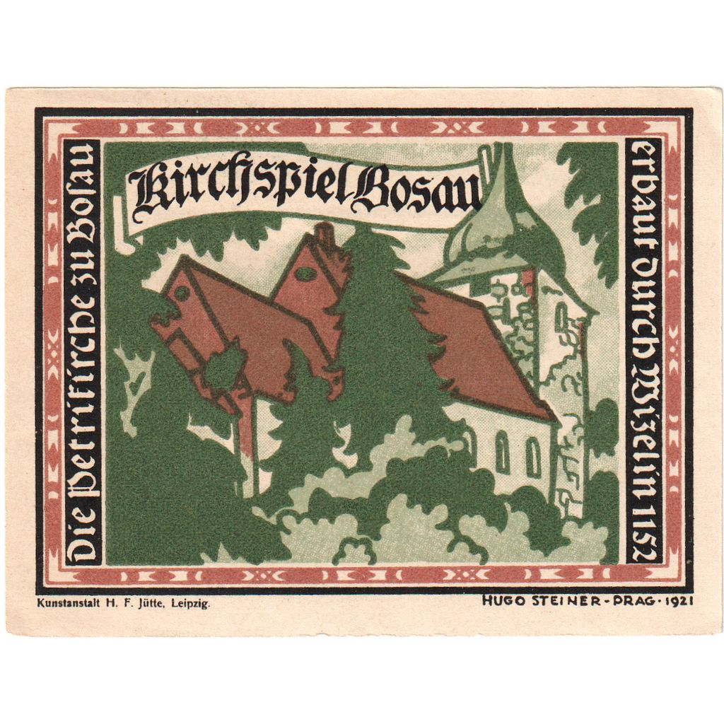 Duitsland, Bosau, 25 Pfennig, 1921-05-15, SPL