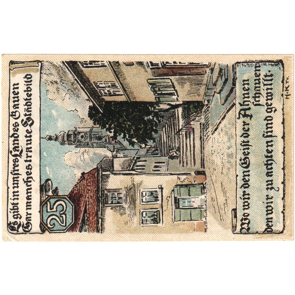 Duitsland, Buttstädt, 25 Pfennig, SPL