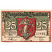 Germany, Buttstädt, 25 Pfennig, UNC(63)