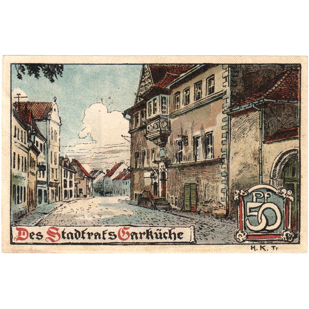 Germany, Buttstädt, 50 Pfennig, UNC(63)