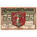 Niemcy, Buttstädt, 75 Pfennig, UNC(63)