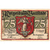 Germany, Buttstädt, 75 Pfennig, UNC(63)