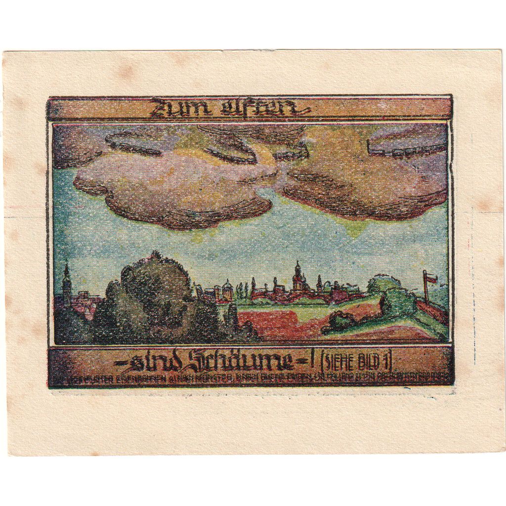 Alemanha, Burgsteinfurt, 50 Pfennig, 1923-01-01, AU(50-53)