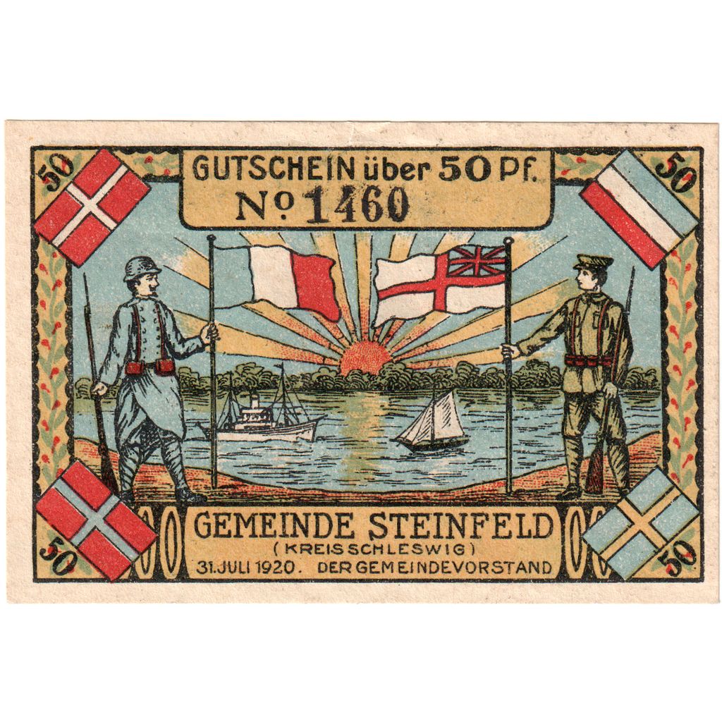 Niemcy, Steinfeld, 50 Pfennig, 1920-06-30, UNC(63)