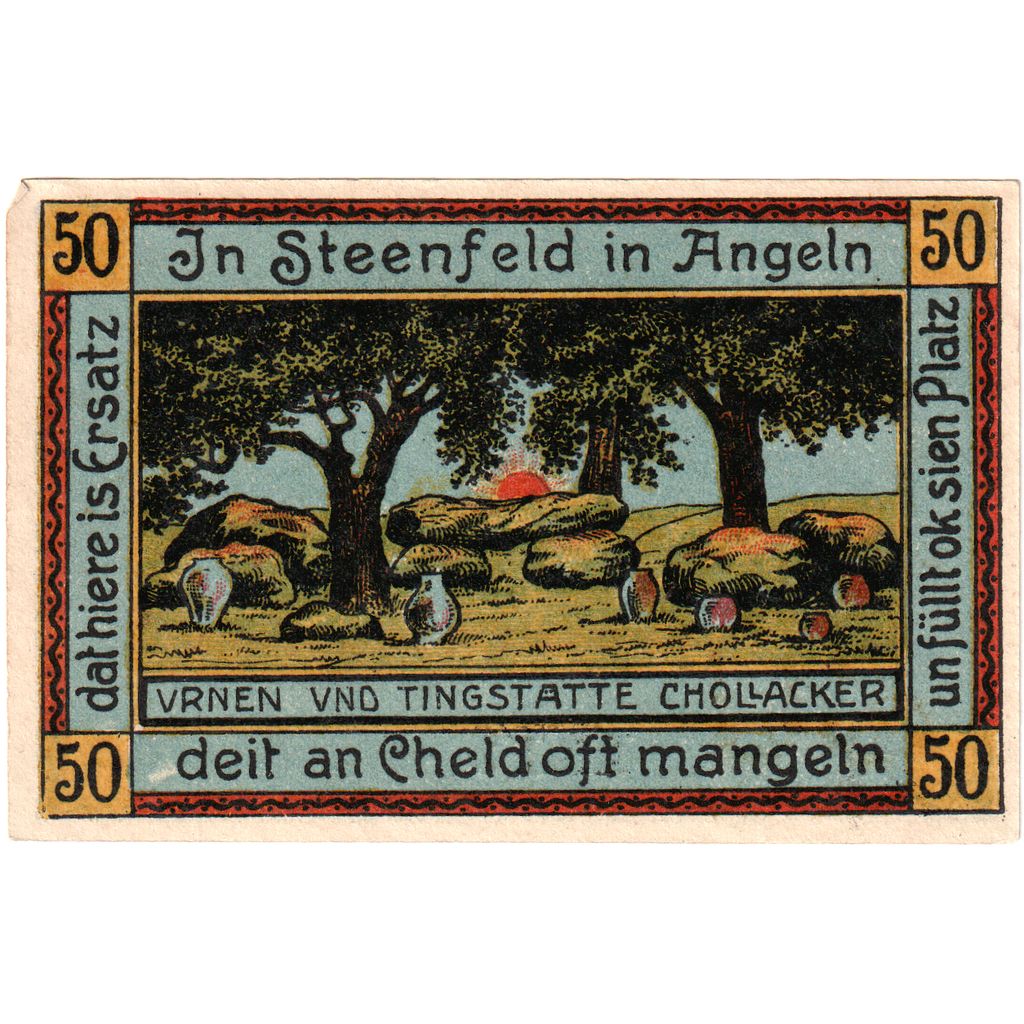 Allemagne, Steinfeld, 50 Pfennig, 1921-06-30, SPL