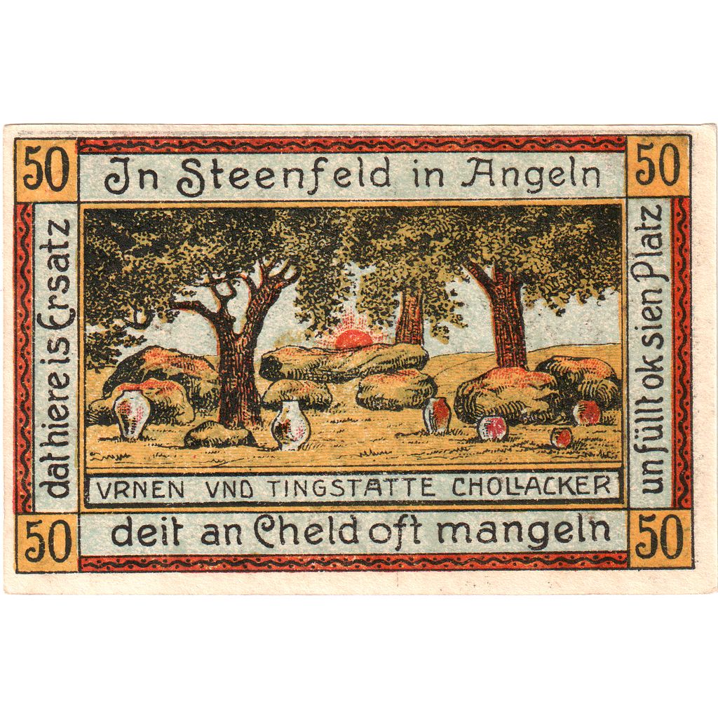 Germania, Steinfeld, 50 Pfennig, 1921-06-30, SPL