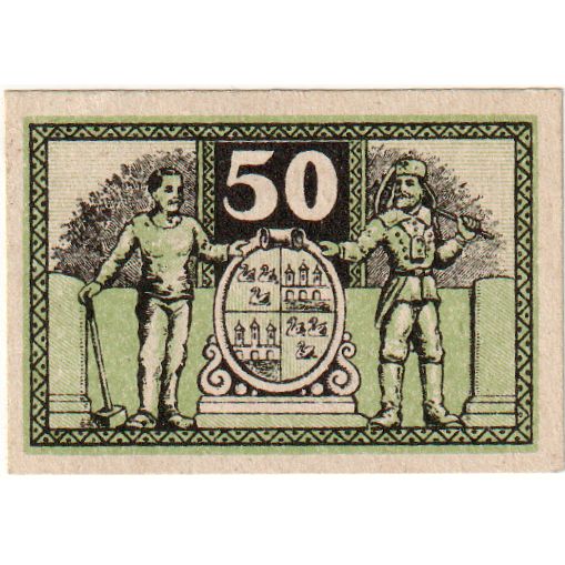 Germania, Zwickau, 50 Pfennig, 1919-12-31, SPL