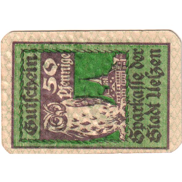 Germania, Uelzen, 50 Pfennig, 1922-07-01, SPL