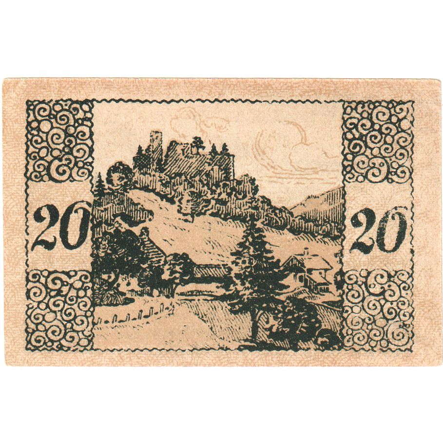 Austria, Windegg, 20 Heller, 1920-12-31, EBC
