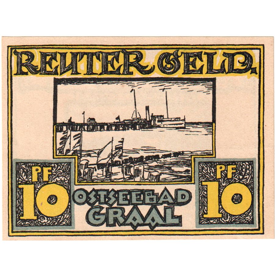 Germany, Graal, 10 Pfennig, 1922-05-31, UNC(63)