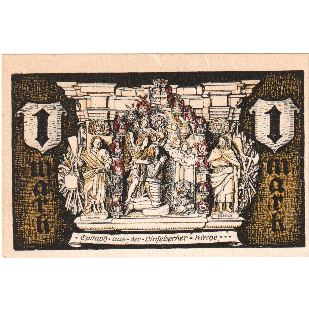 Deutschland, Vinsebeck, 1 Mark, 1921-05-15, SS
