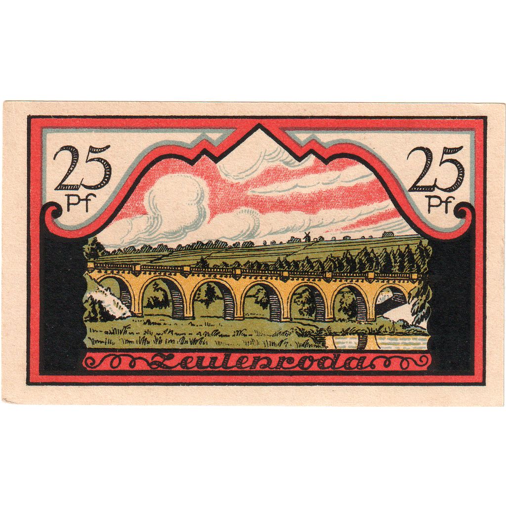 Germany, Zeulenroda, 25 Pfennig, 1921-11-01, UNC(63)