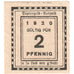 Allemagne, Kitzingen, 2 Pfennig, SPL