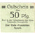 Allemagne, Vorsteher, 50 Pfennig, SPL