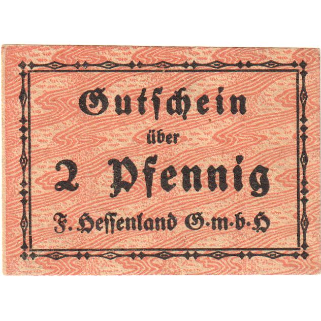Deutschland, Stettin, 2 Pfennig, UNZ-