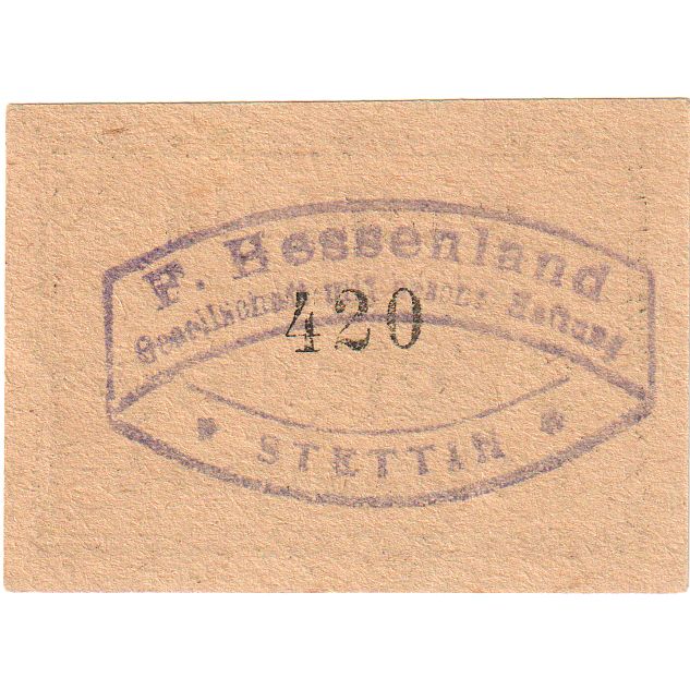 Deutschland, Stettin, 2 Pfennig, UNZ-