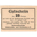 Duitsland, Waldenburg, 25 Pfennig, SPL