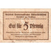 Duitsland, Giersdorf, 5 Pfennig, 1922-12-31, TB