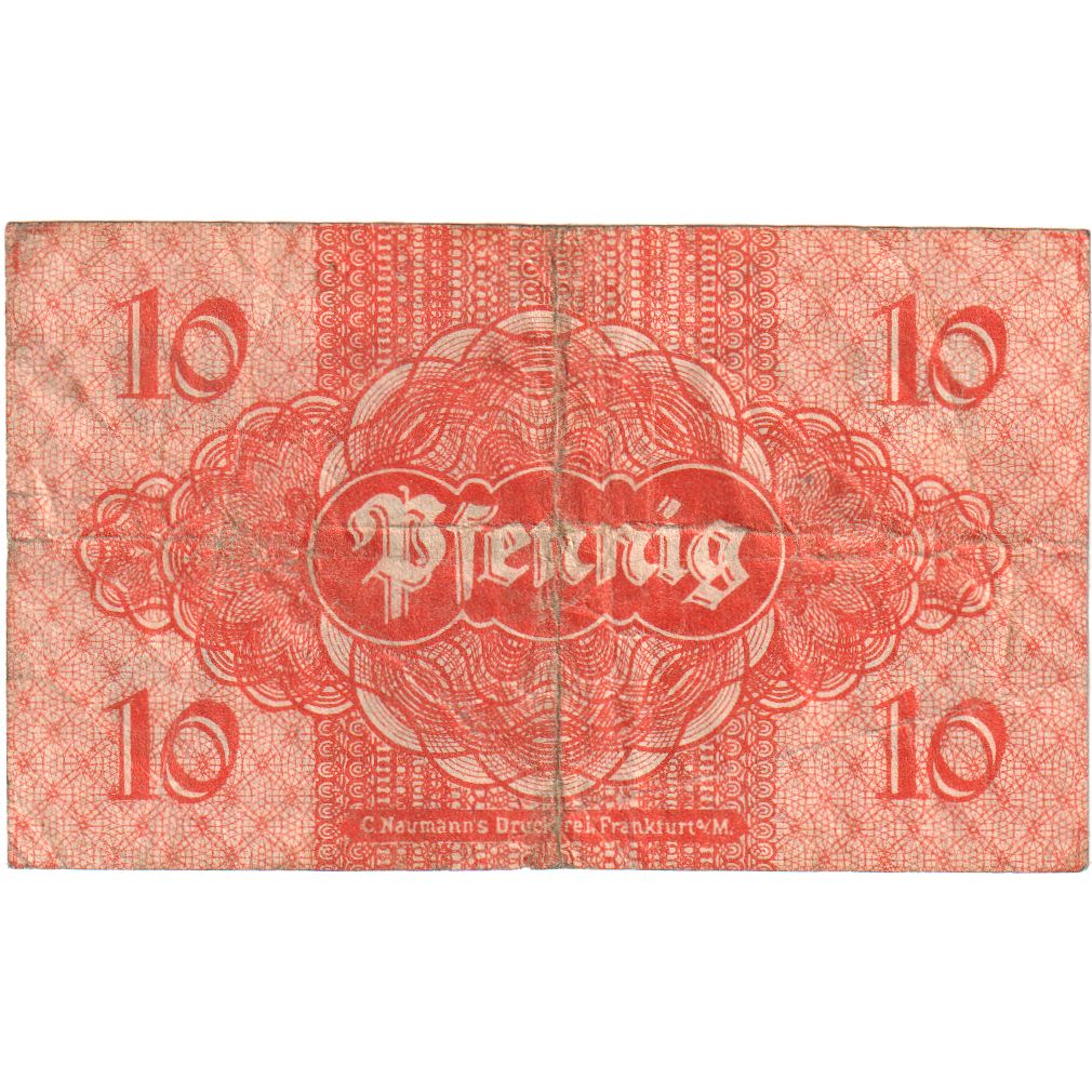 Duitsland, Rheingaukreis, 10 Pfennig, 1919-11-28, TB