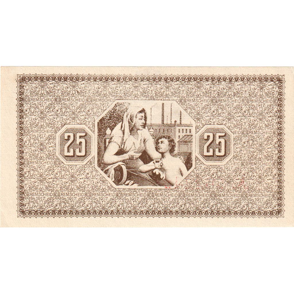 Allemagne, Remscheid, 25 Pfennig, 1921-12-31, SPL