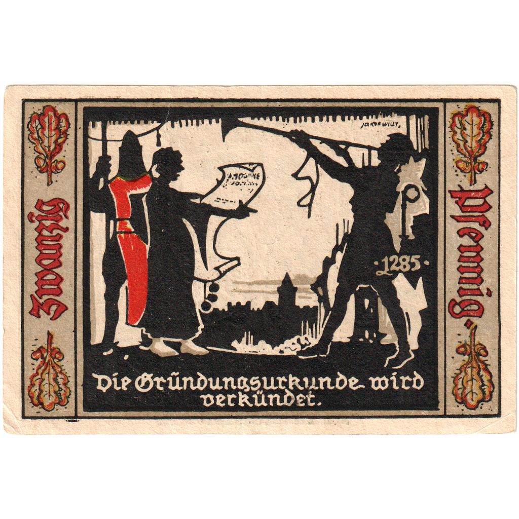 Deutschland, Fürstenwalde, 20 Pfennig, VZ