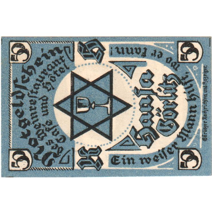 Allemagne, Gorlitz, 50 Pfennig, 1921-12-31, SPL