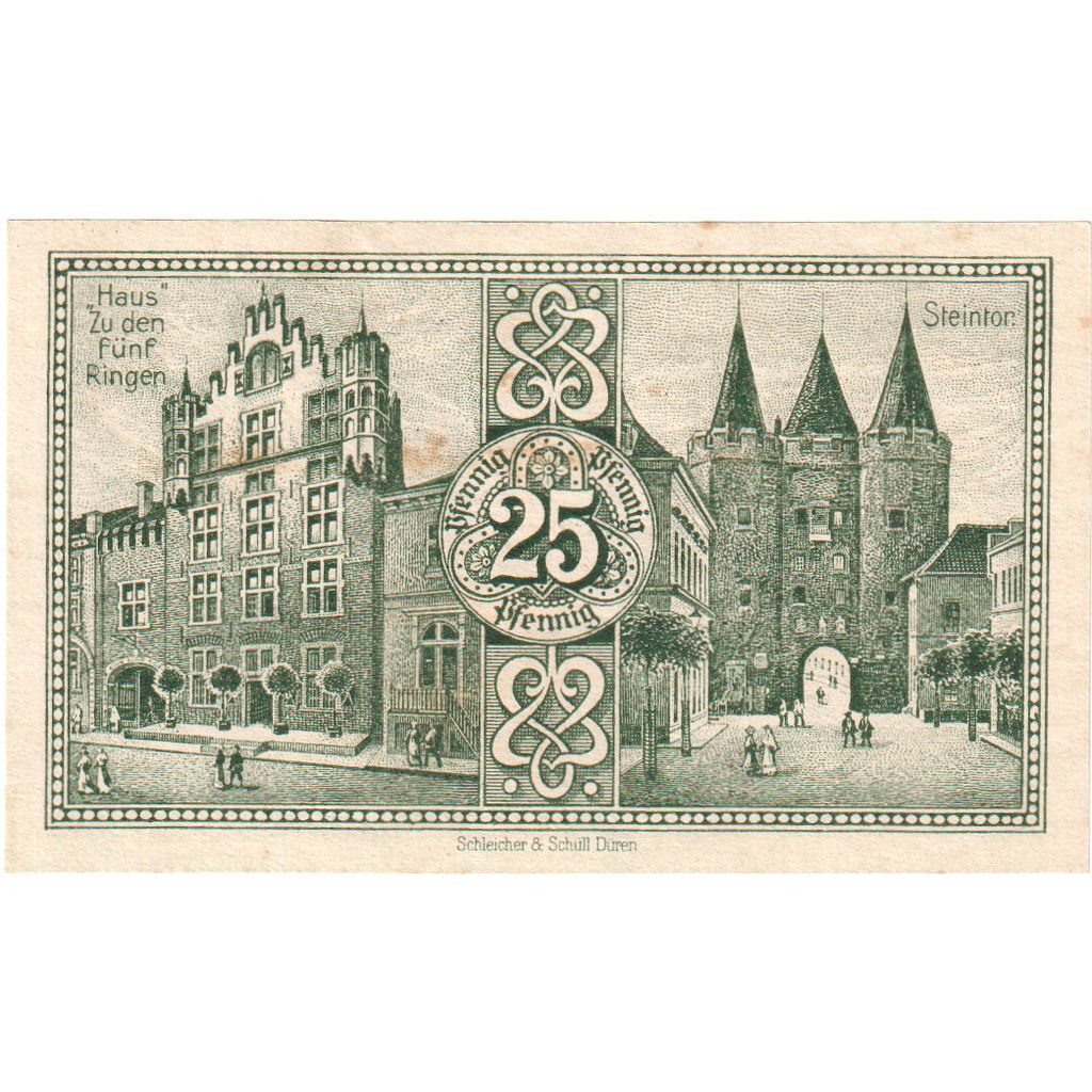 Allemagne, Goch, 25 Pfennig, 1921-01-01, SPL