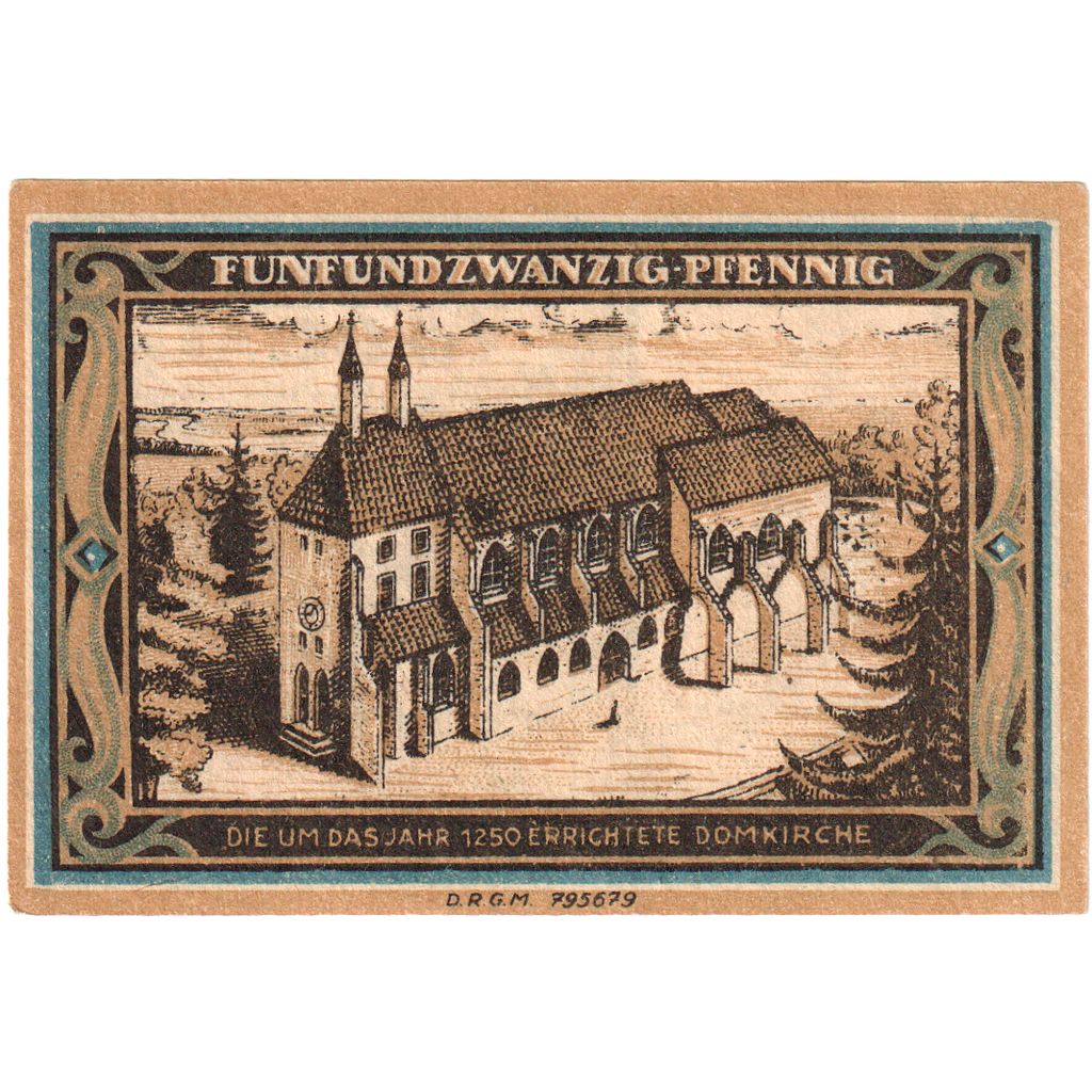 Germania, Glogau, 25 Pfennig, SPL