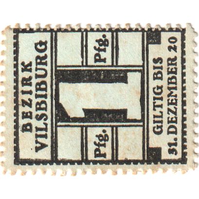 Duitsland, Vilsbiburg, 1 Pfennig, 1920-12-31, SPL