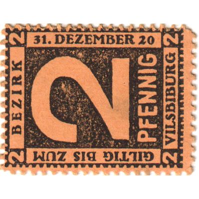Duitsland, Vilsbiburg, 2 Pfennig, 1920-12-31, SPL