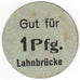 Duitsland, Lahnbrücke, 1 Pfennig, SUP