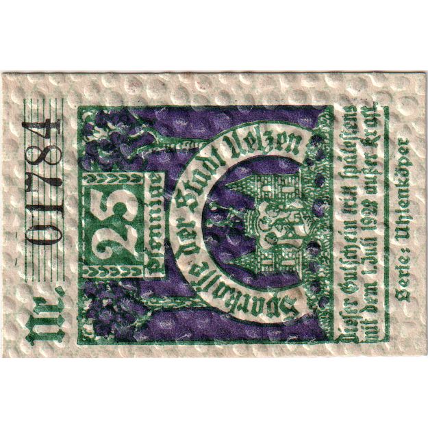 Alemanha, Uelzen, 25 Pfennig, 1922-07-01, UNC(63)
