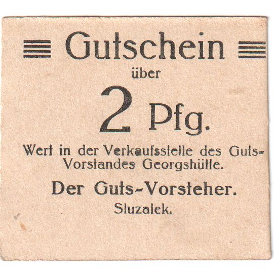 Allemagne, Vorsteher, 2 Pfennig, SUP