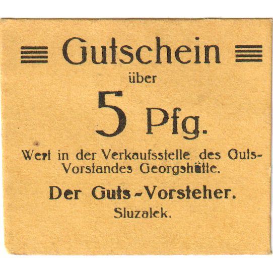 Deutschland, Vorsteher, 5 Pfennig, VZ