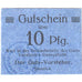 Deutschland, Vorsteher, 10 Pfennig, UNZ-