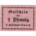 Niemcy, 1 Pfennig, AU(55-58)