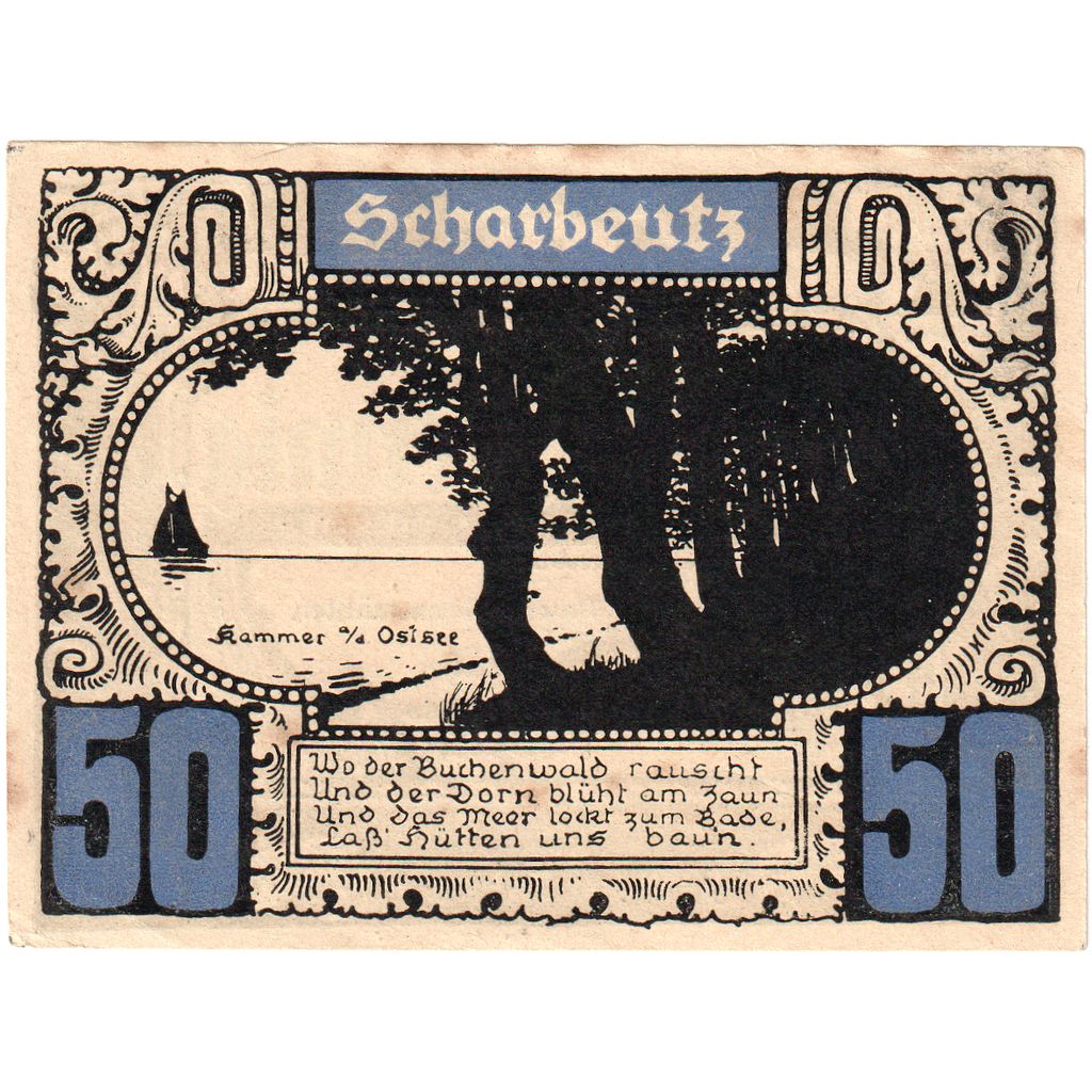 Deutschland, Plön, 50 Pfennig, SS