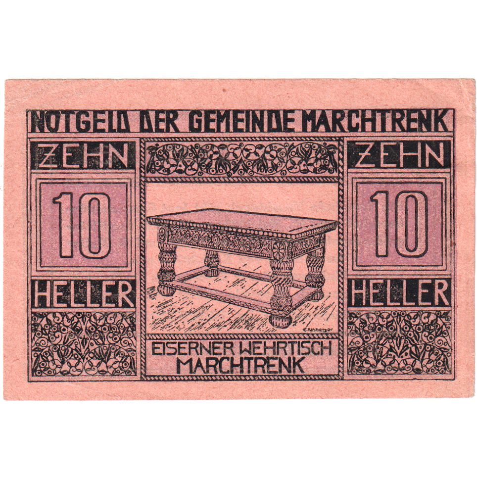 Österreich, marchtrenk, 10 Heller, 1920-12-31, VZ