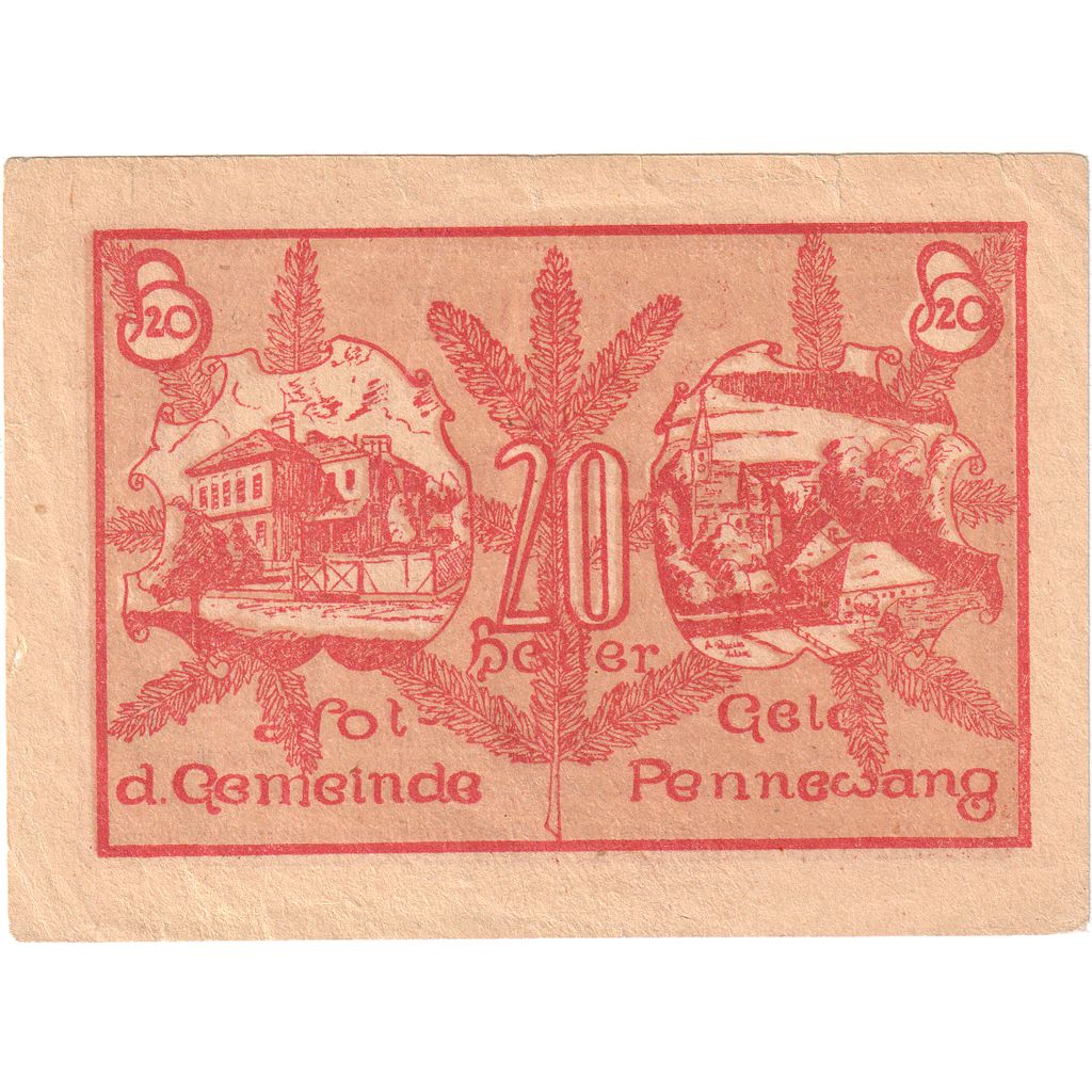 Austria, Pennewang, 20 Heller, 1920-12-31, MBC