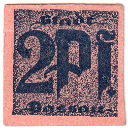 Deutschland, Passau, 2 Pfennig, UNZ-