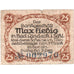 Duitsland, Max Fiebig, 25 Pfennig, 1920-12-31, TB