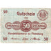 Allemagne, Flensburg, 50 Pfennig, TB