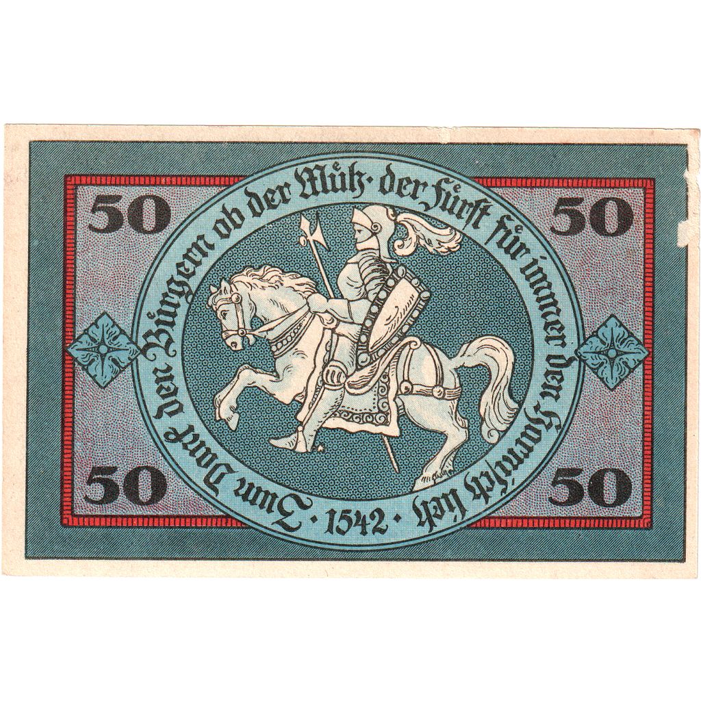 Allemagne, Torgau, 50 Pfennig, 1921-02-10, SUP+