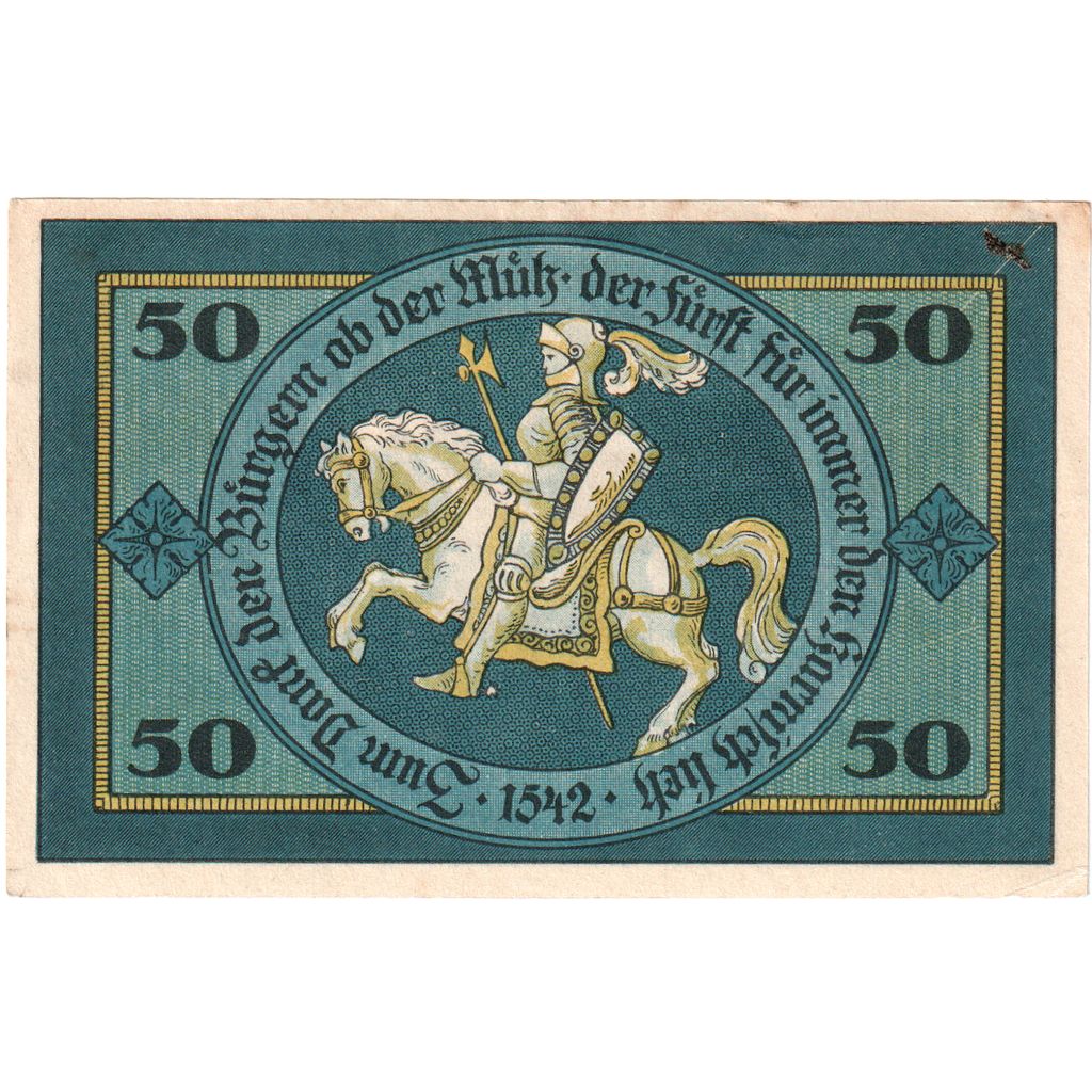 Duitsland, Torgau, 50 Pfennig, 1921-02-10, SUP