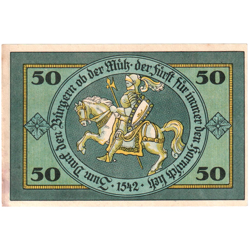 Germania, Torgau, 50 Pfennig, 1921-02-10, BB+